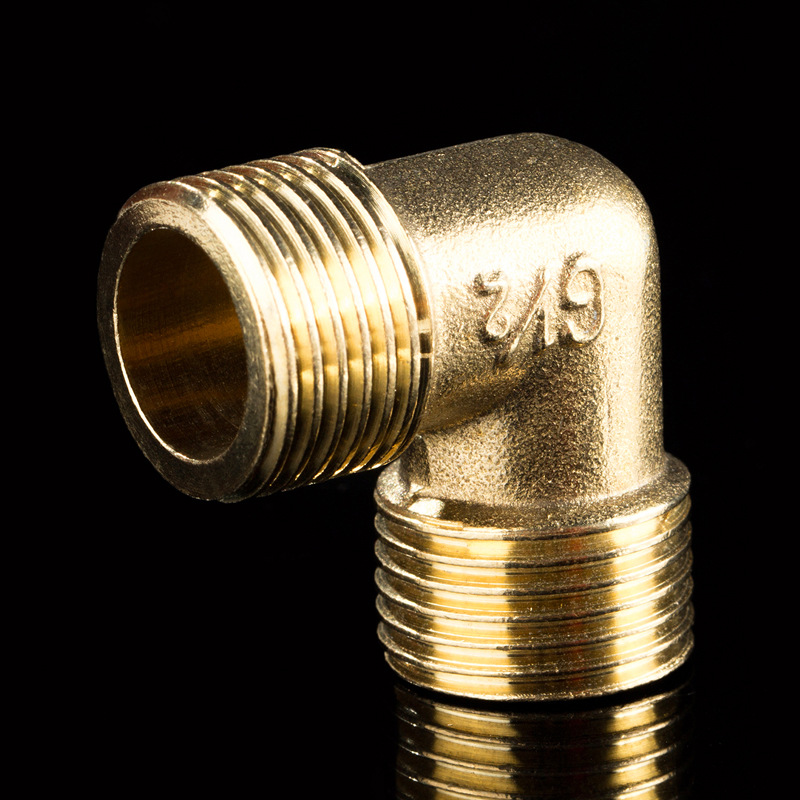 1/8 "1/4" 3/8" 1/2 "3/4" 1 "внутренняя x наружная резьба 90 градусов латунный коленчатый фитинг для фитинга для воды, топлива, медный адаптер