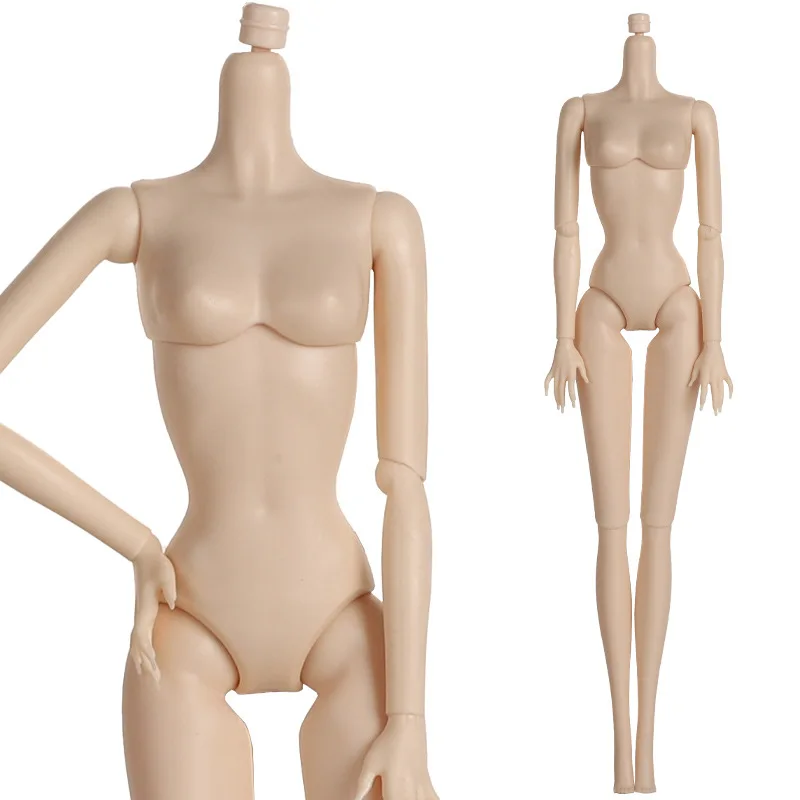 ヨーロッパのファッション 1/6 BJD 人形ボディ可動関節ヌード人形 11 関節ボディ人形 29 センチメートルブラウンホワイトスキン人形子供 DIY おもちゃギフト
