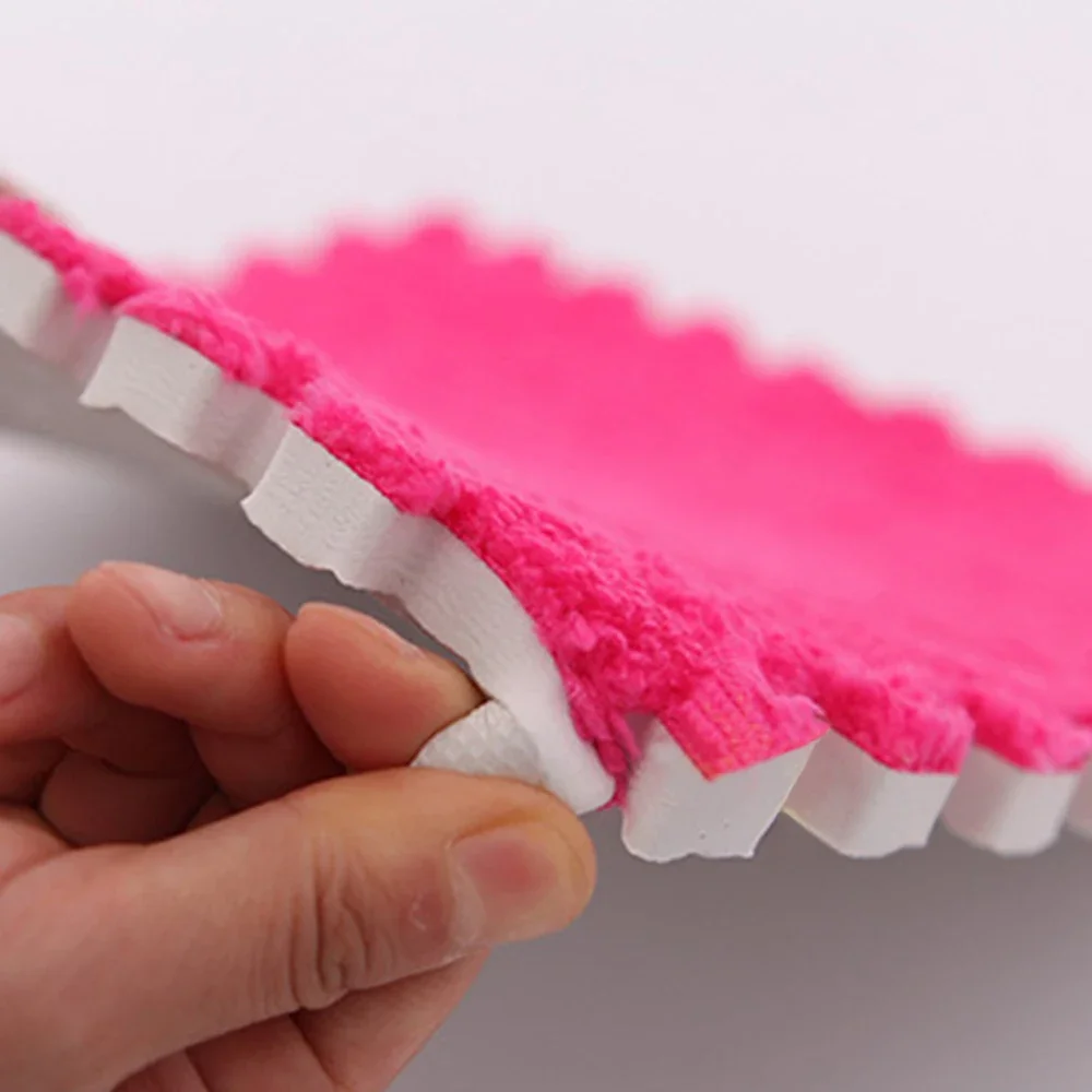10ชิ้น/ล็อต Soft Plush พรมเด็กเด็กเล่นเสื่อเด็กพรมของเล่น EVA โฟมเด็กปริศนา Interlock เสื่อชั้น
