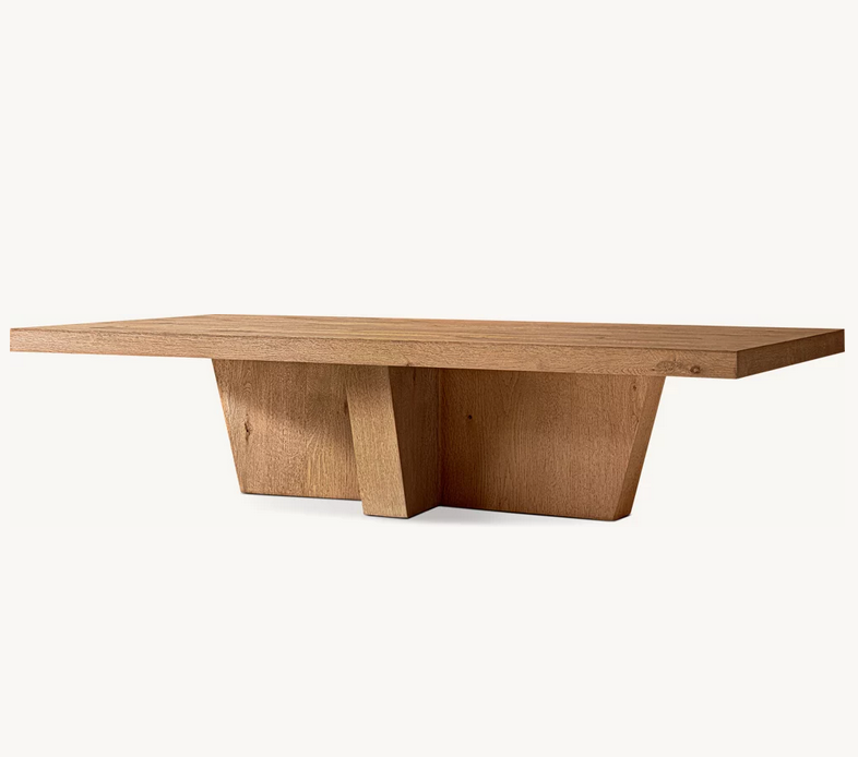 Muebles de madera maciza clásicos americanos para sala de estar, mesa de centro, Villa Hotel, se puede personalizar, ventas directas de fábrica