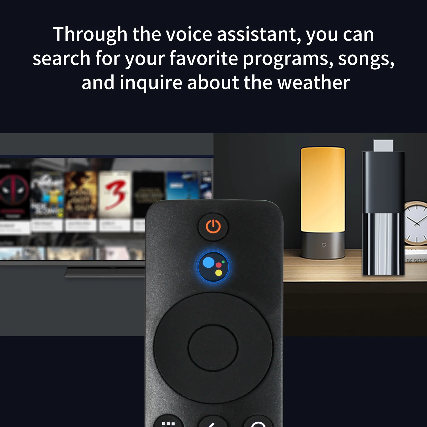 Nowy pilot głosowy Bluetooth XMRM-00A dla MI Box 4K Xiaomi Smart TV 4X Android z asystentem Google
