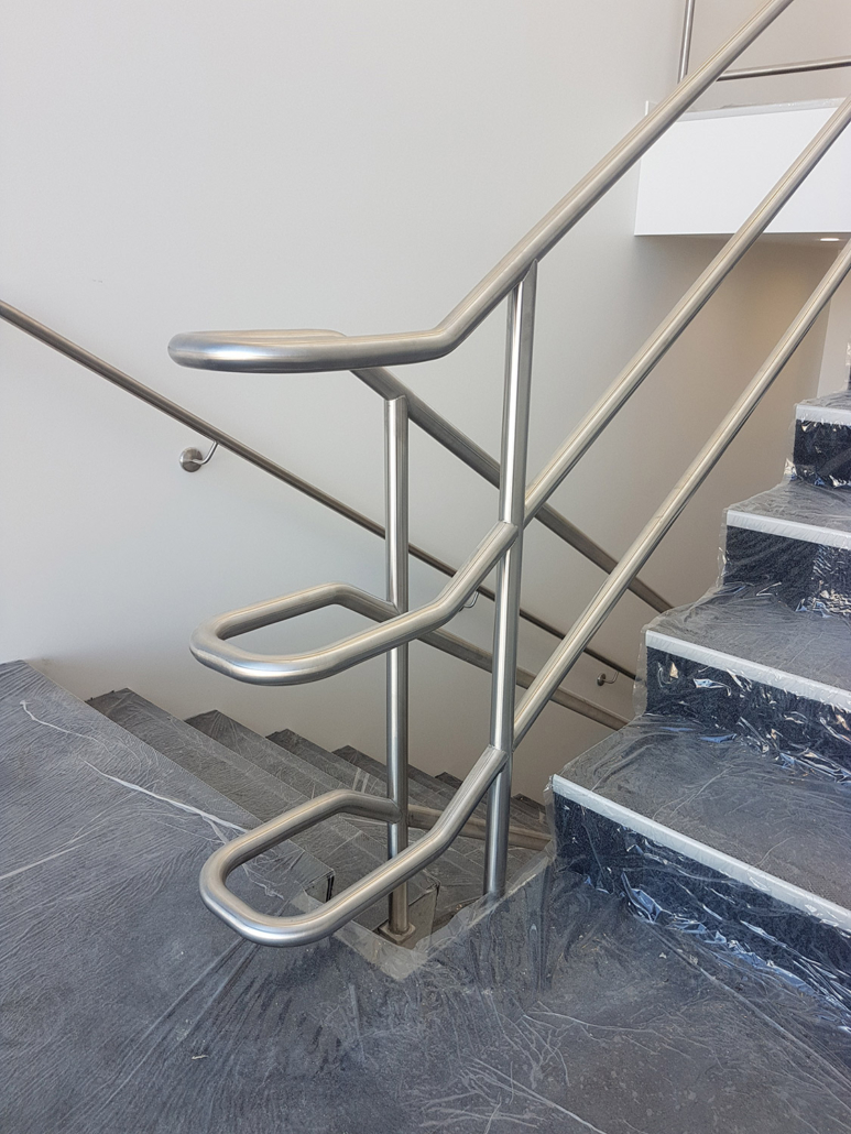 Ringhiera del balcone della balaustra della scala dell'acciaio inossidabile galvanizzato