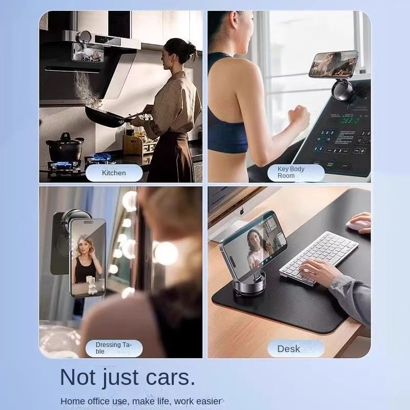 Supporto per telefono cellulare per auto 2025 nuova navigazione per auto con aspirazione magnetica supporto per auto speciale adsorbimento del vuoto fisso