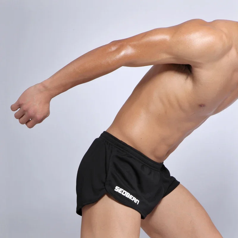 SEOBEAN SPORT RUNNING TRAINING SPRINT SHORTS