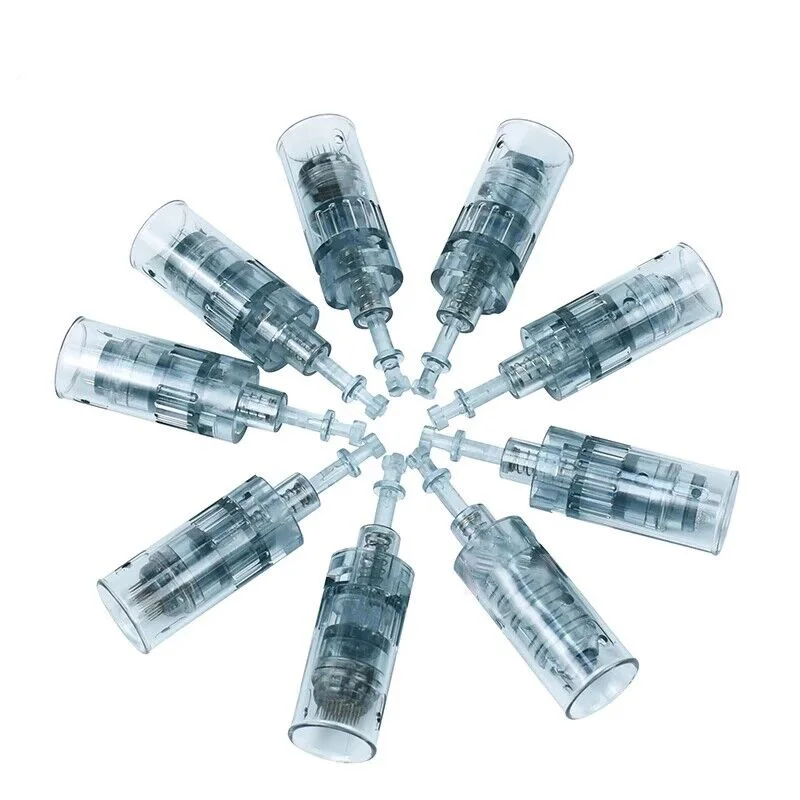 Cartuchos de agulha Derma Pen, Cabeça de substituição, Nano Needle, MTS Micro Needling, M8 Derma Pen, Microneedling, 50pcs