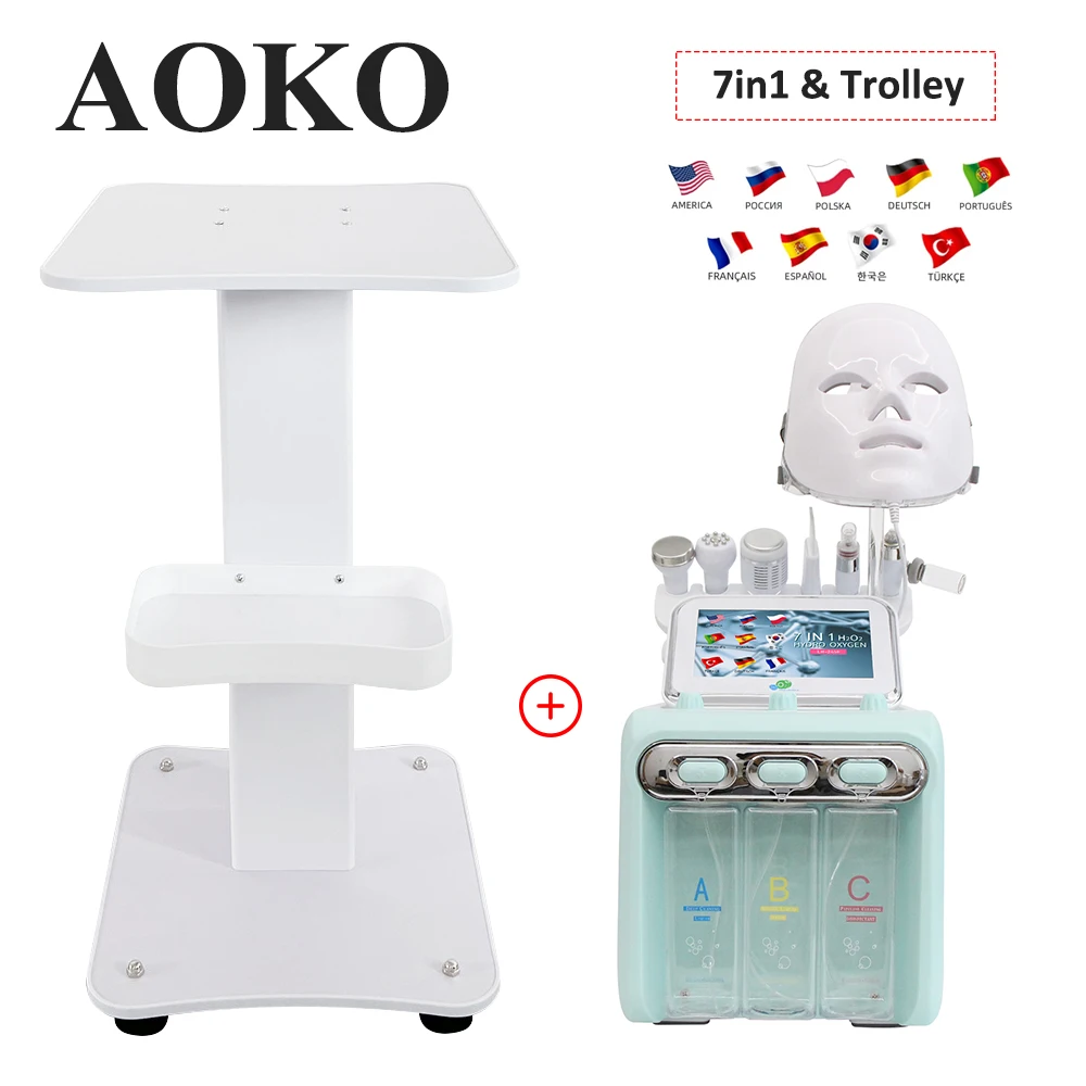 Nieuwe Hydro Dermabrasie Facial Machine Water Zuurstof Gezicht Diepe Reiniging Aqua Peeling Bio Lifting H2O2 Kleine Bubble Schoonheid Apparaat