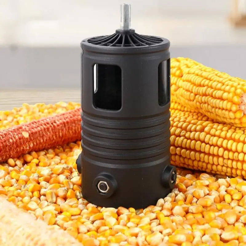 Portable Corn Thresher Accessory Fully Automatic Corn Peeling Machine Head Small Electric Grain Planer Separator
