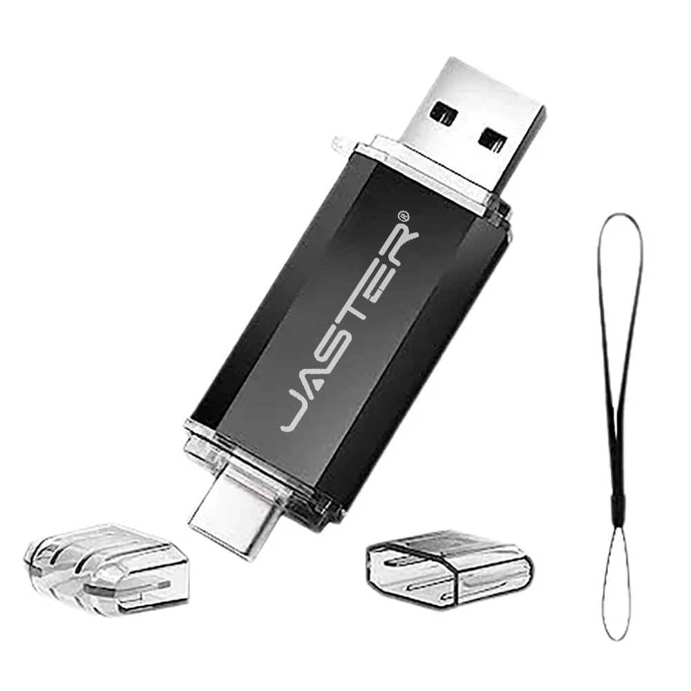 Unidad Flash USB OTG de 8GB y 16GB para teléfono Android, unidad colgante de 64GB, 128gb, 32GB, unidad de bolígrafo tipo c, memoria de Metal cle usb