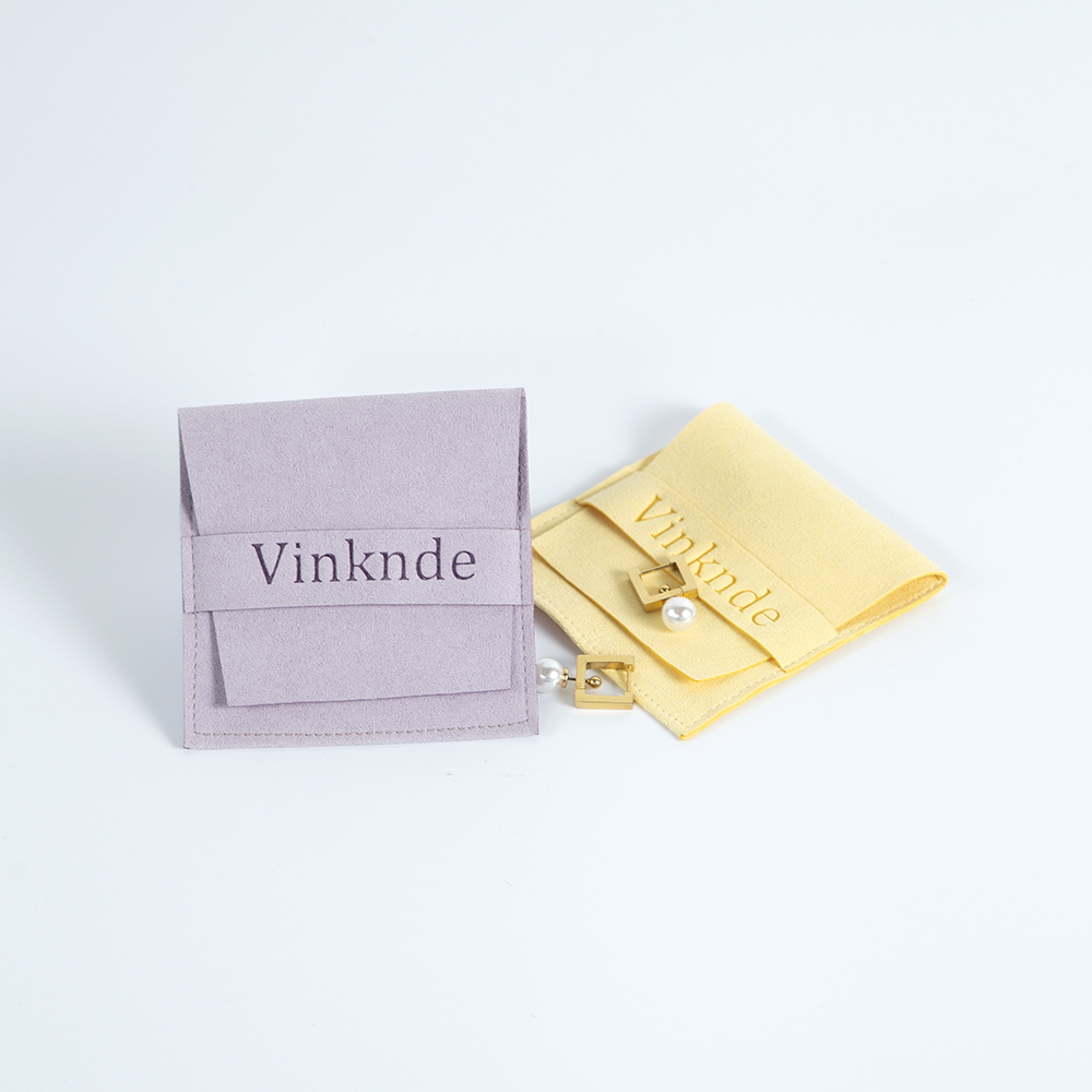 100pcs Custom Logo Name Size Microfiber Gift Bags 8X8cm Jewelry Organizer Earrings Pouch Wedding Favor Candy Bag Small Business