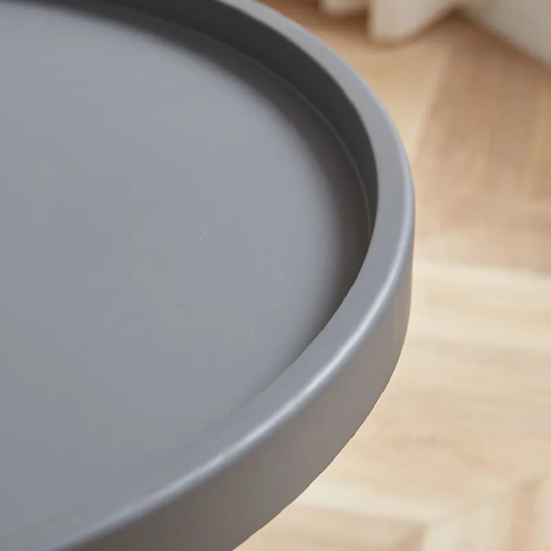 Mesa de centro creativa, luz nórdica, redonda, moderna, minimalista, para el hogar, sala de estar pequeña, balcón