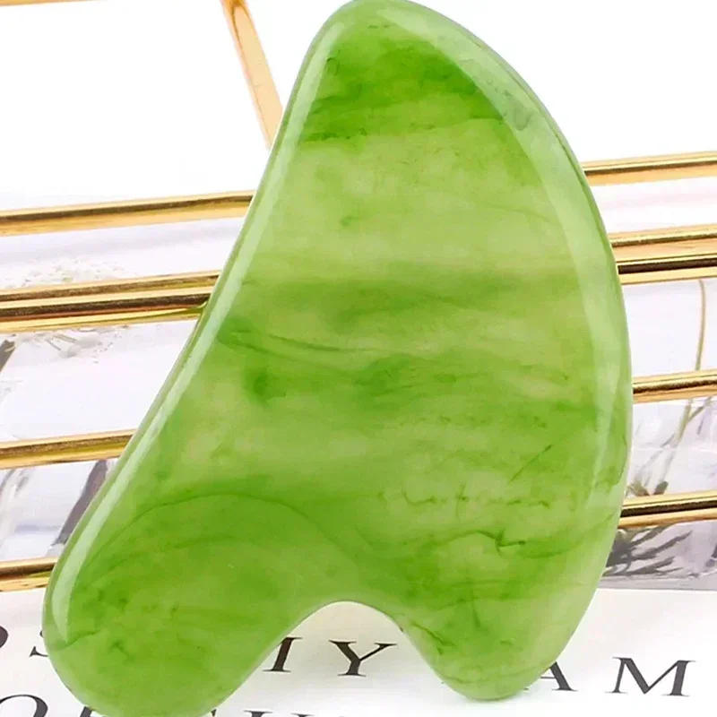 ใหม่เรซิ่นธรรมชาติ Gua Sha นวด Rose Guasha เครื่องนวดหน้าเครื่องขูดเครื่องมือสําหรับใบหน้าคอกลับ Body SPA เครื่องมือนวด