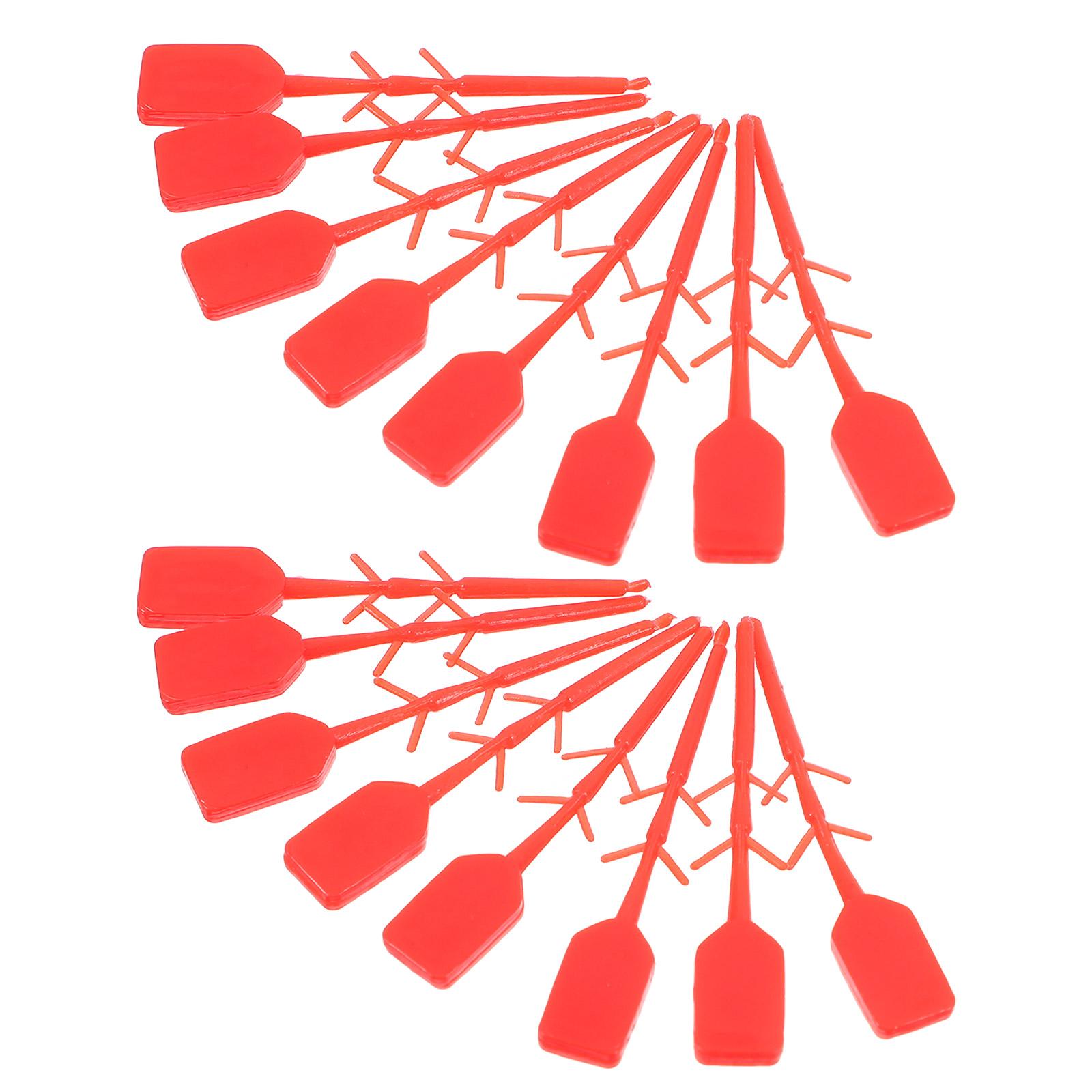 1000 Stück Zubehör für Feuerlöscher, Evakuierungsgerät, rote Tamper-Dichtungen aus Kunststoff