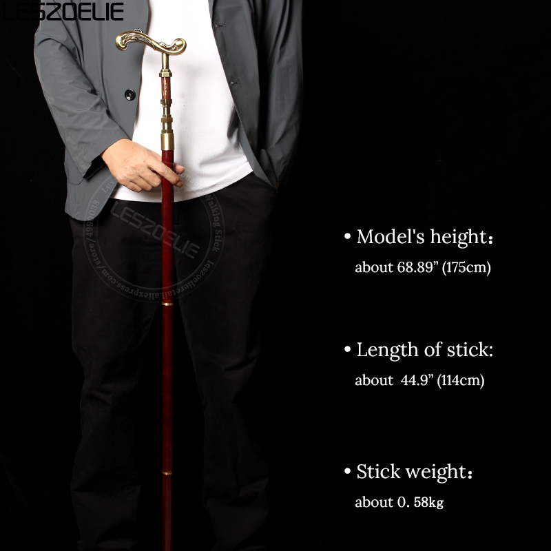 ไม้เท้าเดินไม้บีชเยอรมัน3ชิ้น, ไม้เท้าเดินทันสมัยสำหรับผู้ชายและผู้หญิงไม้เท้าหรูหราขนาด114ซม.