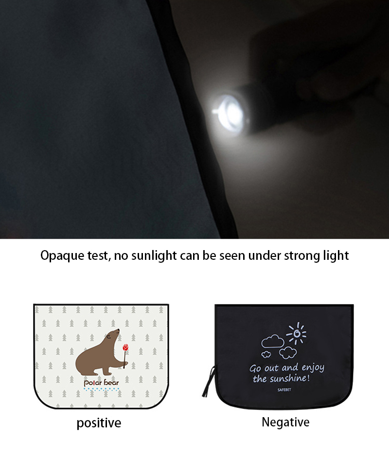 Cortina magnética en la ventana del coche, cubierta parasol, parasol Universal de dibujos animados para ventana lateral, protección UV para chico, bebé y niño