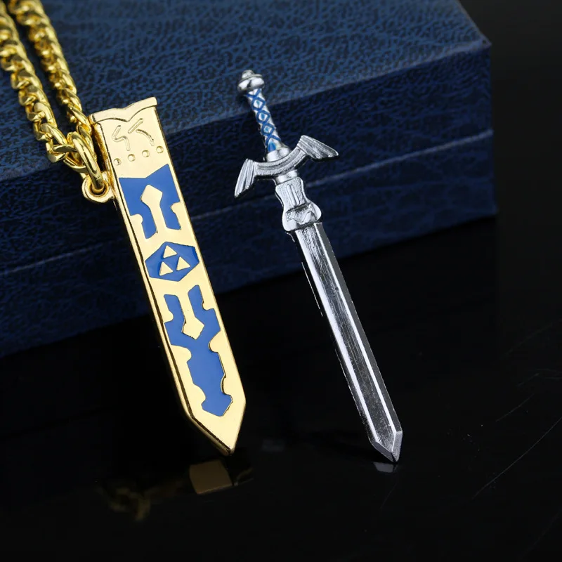 Game Peripherals The Legend of Zelda Skyward Sword Llavero Colgante Collar para Hombre Game Fans Necklace