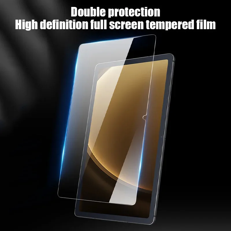 2 uds HD a prueba de arañazos 11 pulgadas Protector de pantalla de vidrio templado para Samsung Galaxy Tab A9 Plus accesorios para tableta película