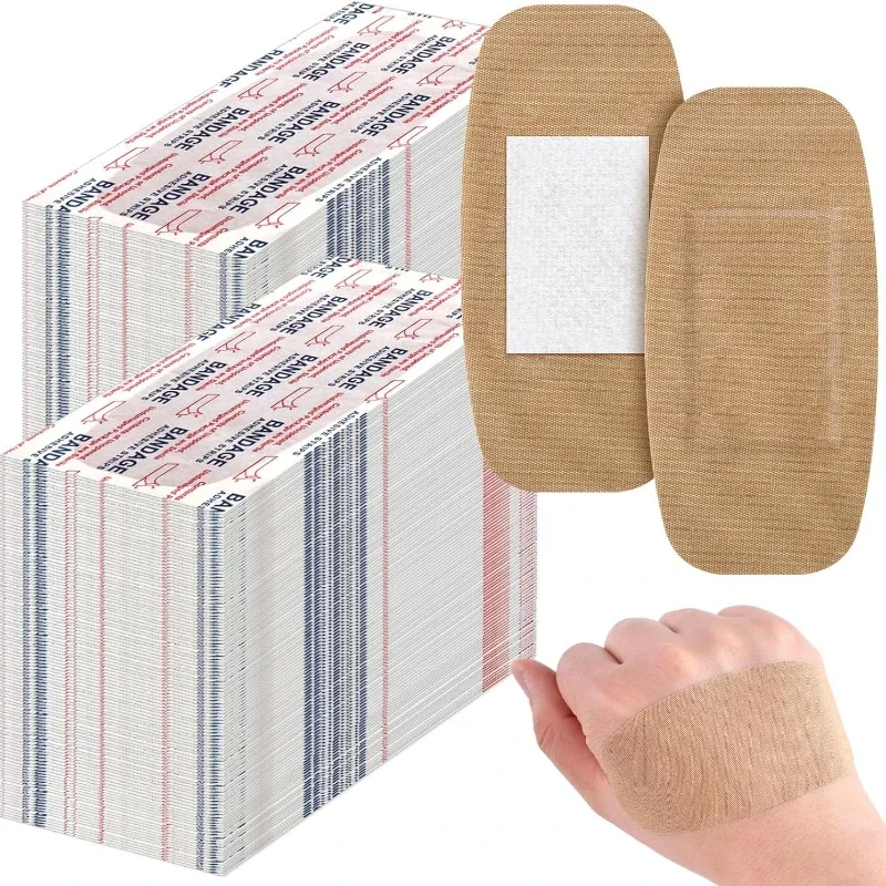 10 pçs grande elástico bandaid mão volta joelho conjunta ferida bandagem hemostática viagem ao ar livre curativo médico remendo adesivo gesso