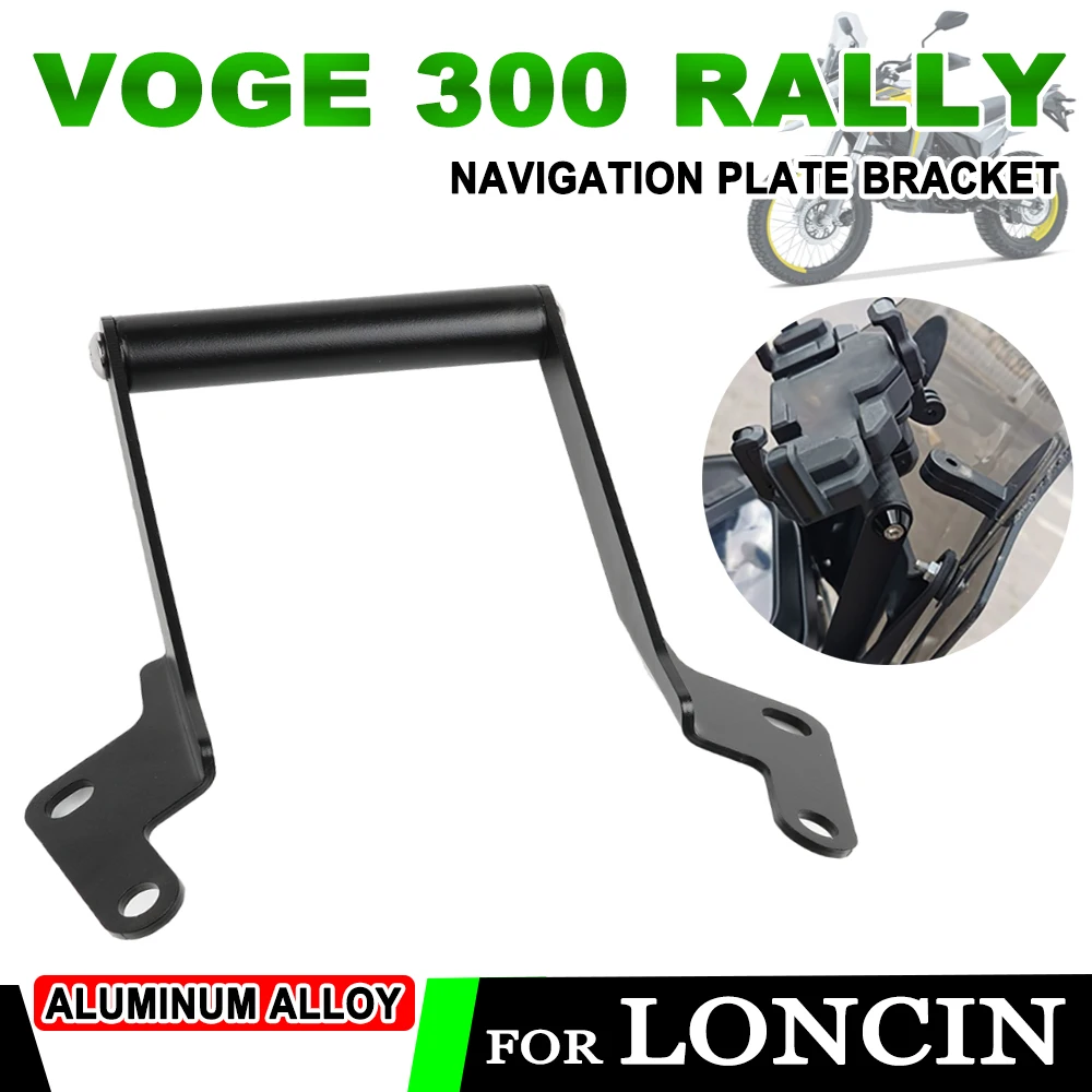 Para Loncin Voge 300 Rally 300 GY 300GY accesorios de motocicleta soporte para teléfono móvil soporte de placa de navegación GPS