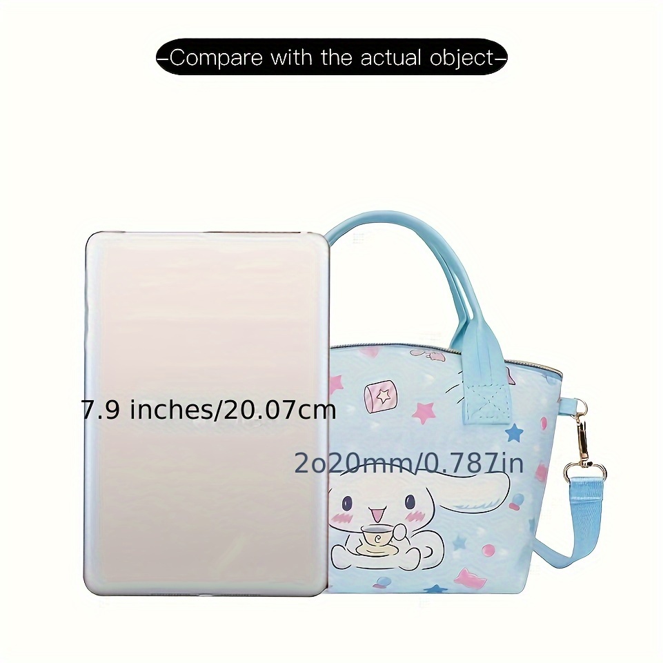 Miniso Lekka, stylowa torebka Sanrio Urocza torebka o dużej pojemności Kobieta Wygodna torba na zakupy Hellokitty Crossbody Nowość
