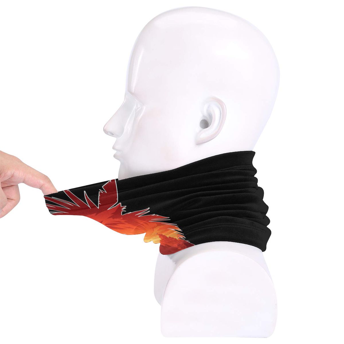 Final Fantasy 7 13 Xiii Ps1 Cloud Microfiber Neck Gaiter Bandana Scarf Ski Quick Dry High Elastic