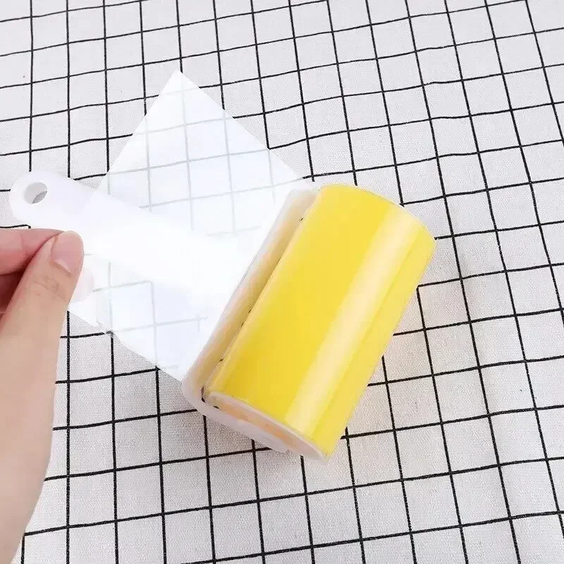 ครัวเรือนที่มีสีสันเครื่องมือทําความสะอาด Lint Roller Remover แปรงเหนียว Roller สําหรับผมสัตว์เลี้ยง
