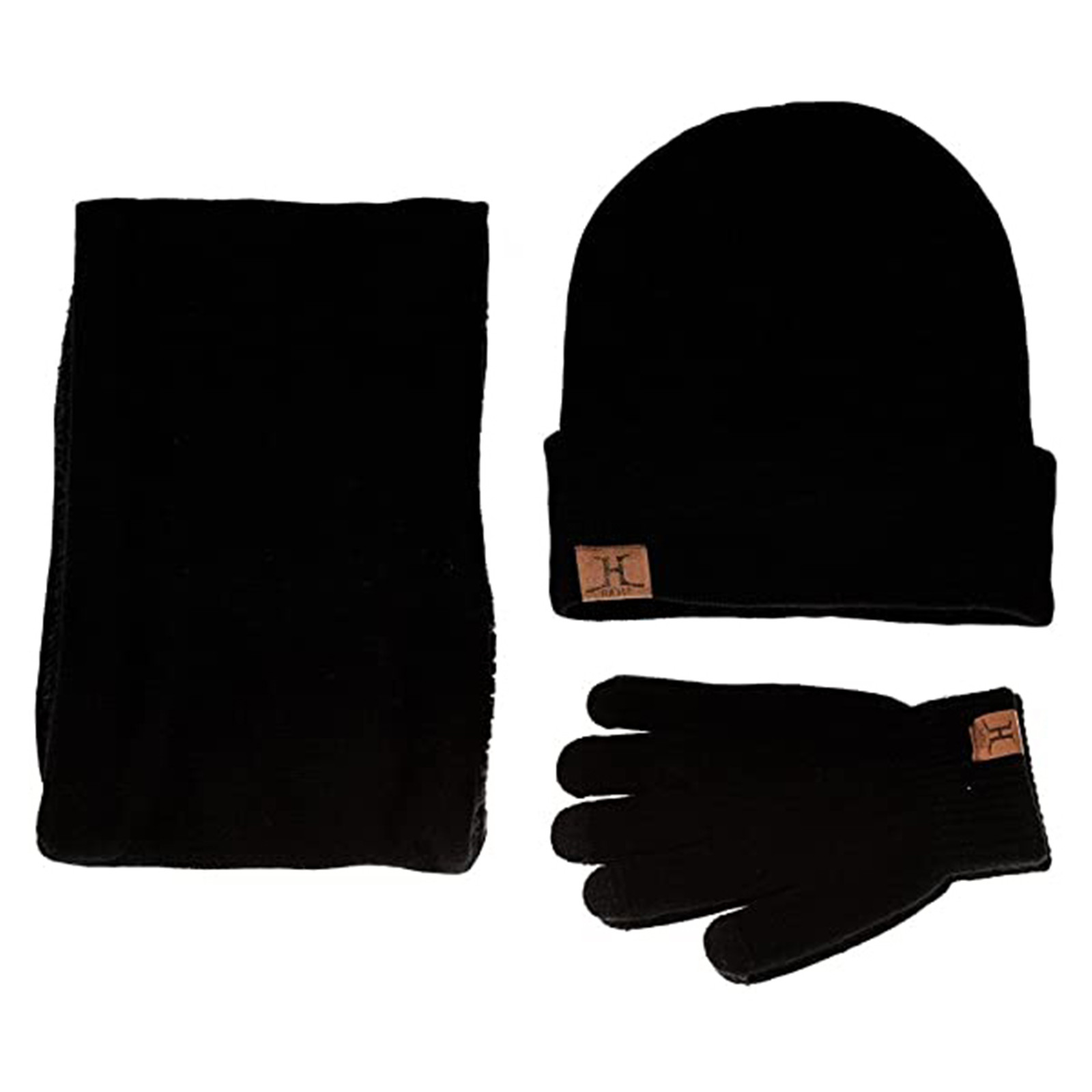 Gorro masculino e feminino com chapéu de malha, cachecol de lã feminino, máscara de espessamento quente, gorro, inverno