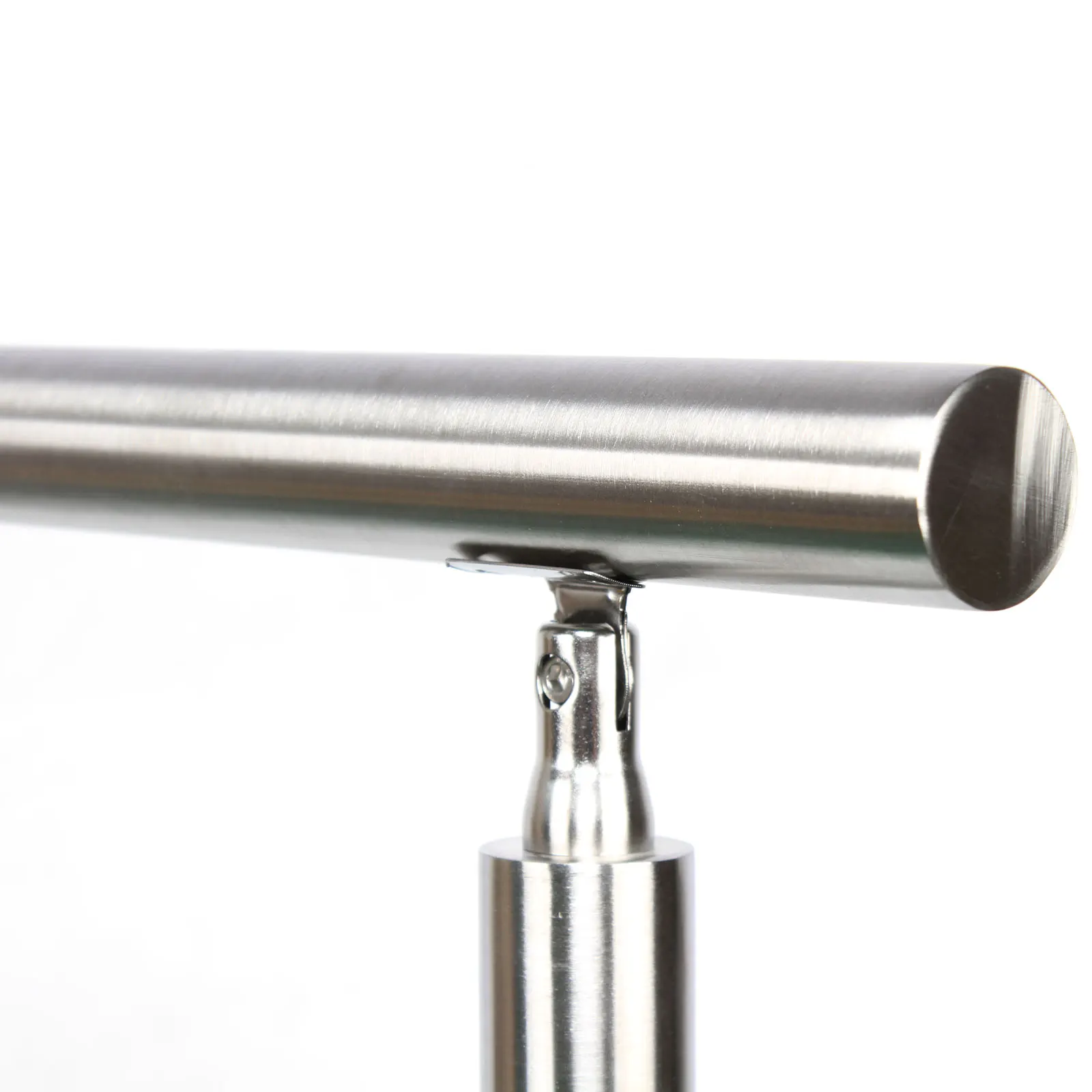 Poignée de sécurité en acier inoxydable de 80 cm, kit de main courante de garde-corps d'escalier, rail d'appui de sécurité extérieur pour garde-corps intérieur/piscine