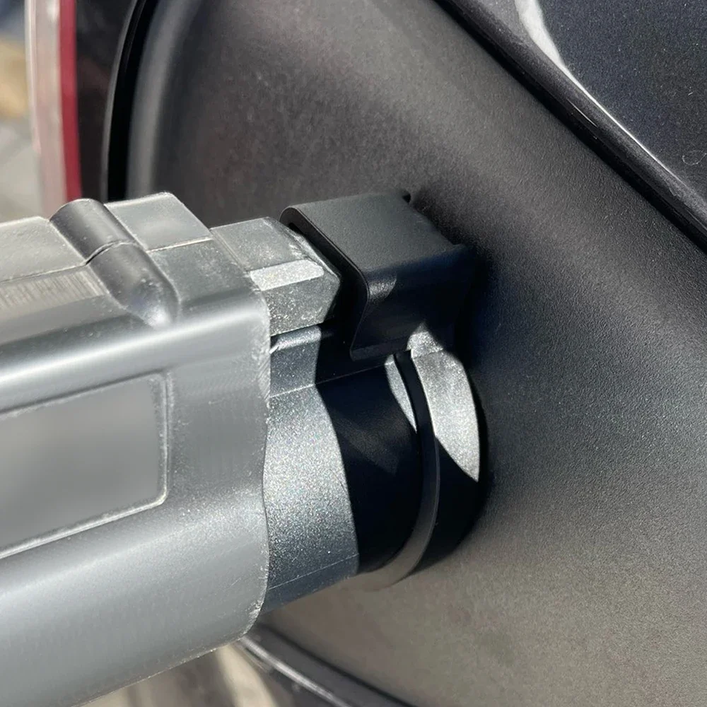 Tipo 1 para j1772 para tesla modelo x y 3 tesla 2021-2025 adaptador de carga bloqueio de carregamento proteção de segurança acessórios do carro