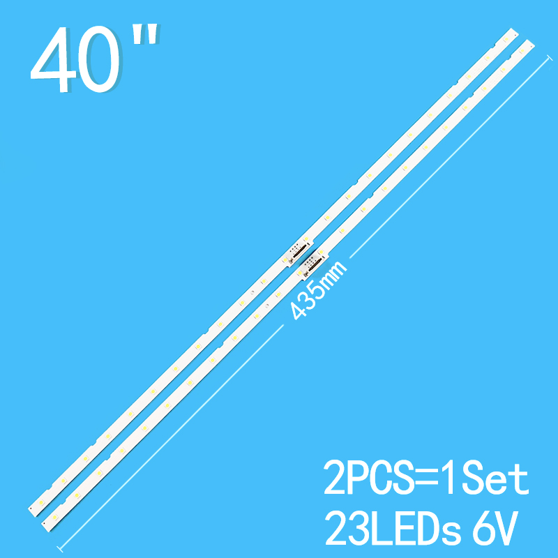 Новинка, 2 шт./лот, для Samsung 40 ", ЖК-телевизор, LM41-00550A LM41-00549A BN61-15481X UA40NU7300J, UA40NU7100, UE40NU7100, UN40NU7100