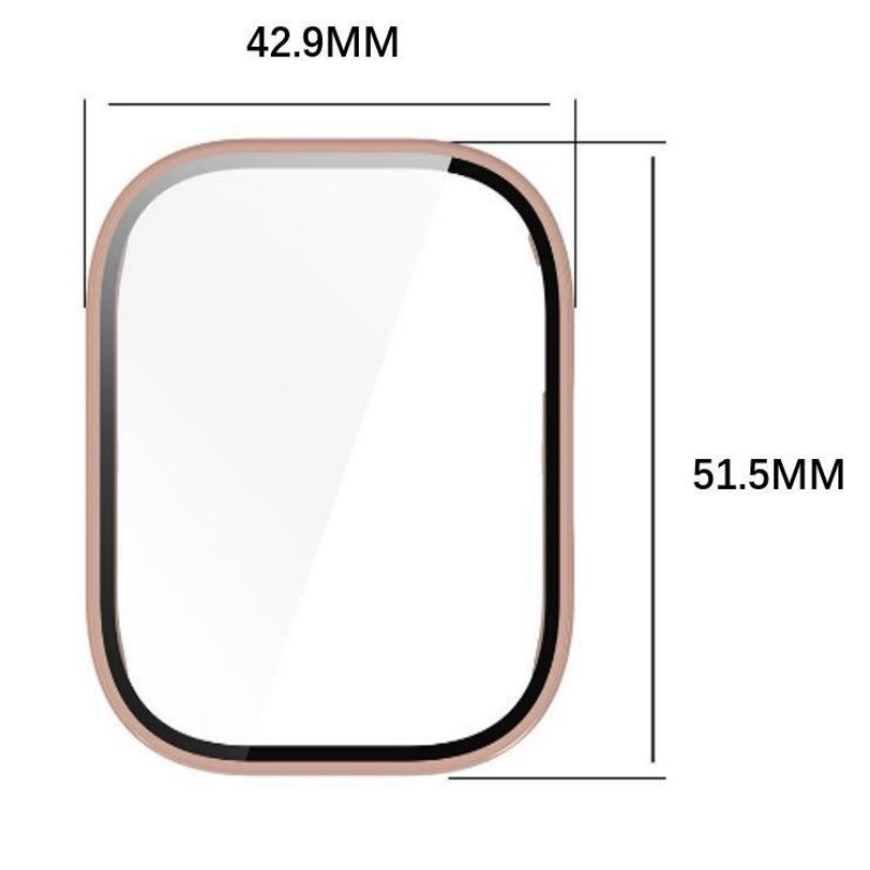 Capa de vidro temperado para redmi watch 5 active/5 lite pulseira de relógio inteligente protetor de tela película para acessórios xiaomi