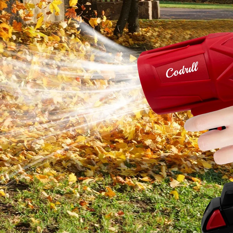 For 18V Milwaukee Cordless Air Blower 800G Thrust Brushless Turbo Fan Violent Fan Handheld Dust Blowing Tool