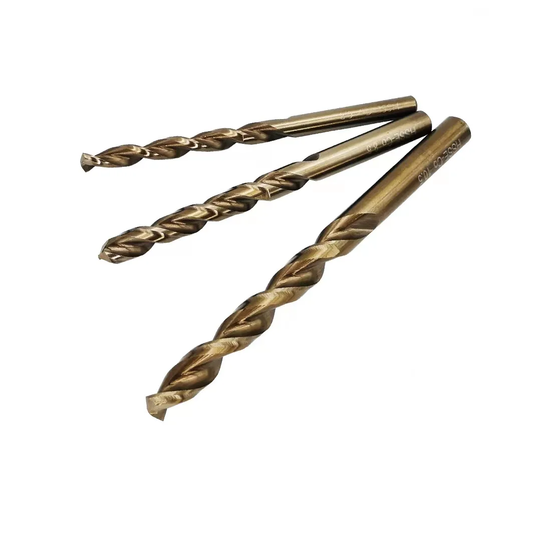 M35 10 cái 1.0 mét-8.5 mét HSS Hoa Cây Gai Dầu Cobalt Khoan Thép Không Gỉ Đặc Biệt Khoan Bits (1 mét/2 mét/3 mét/4 mét/5 mét/6 mét/7 mét/8 mét)