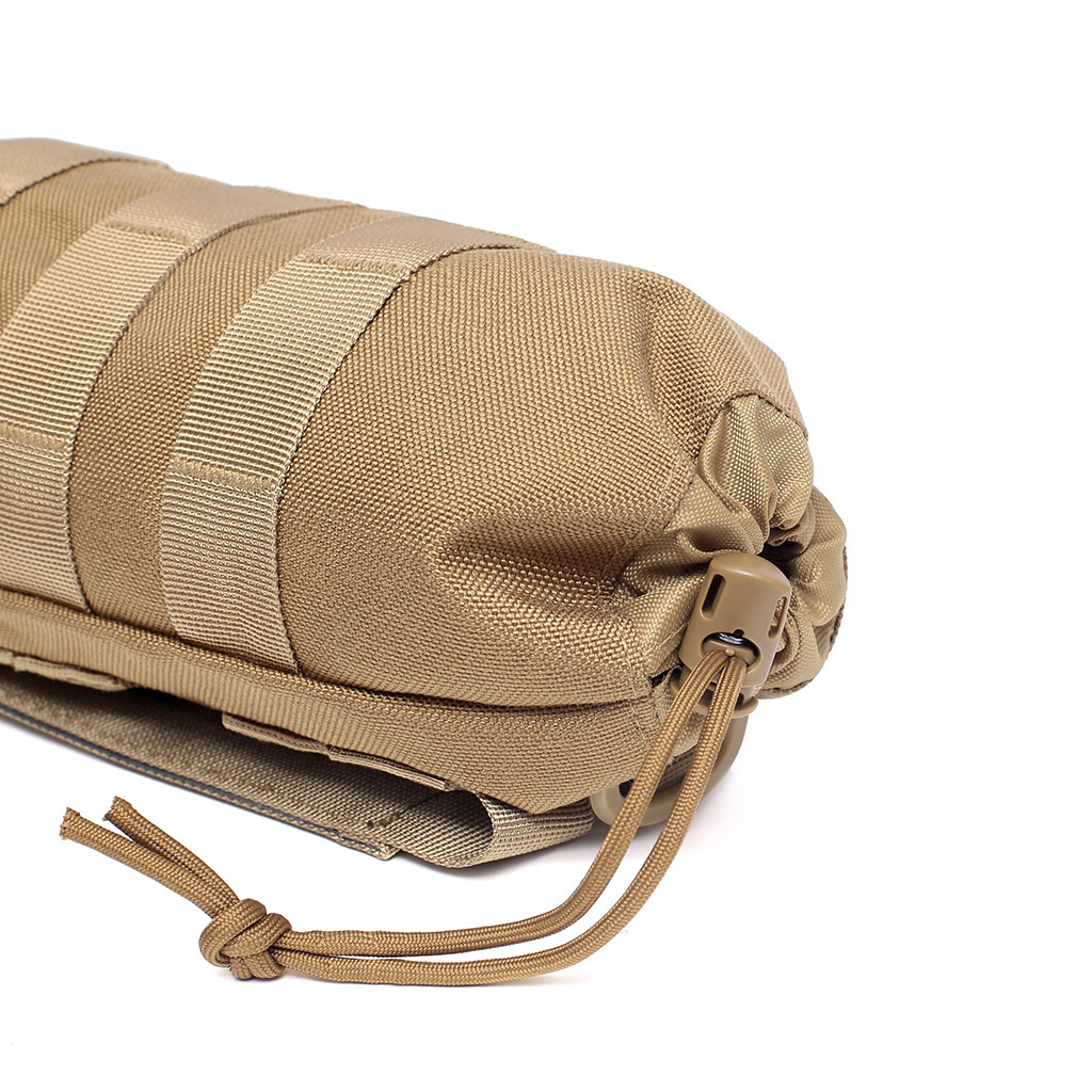 Outdoor Molle Water Bottle Bag Pouch Holder Travel Camping Hiking Cycling Fishing Hunting Water Bottle Kettle Carrier