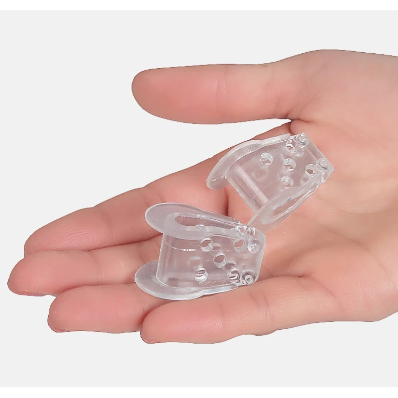 2pcToe Separatorr Silicone Toe Spreader Separator Bunion Hallux Valgus Corrector Thumb Finger Correction Straightener FootCare