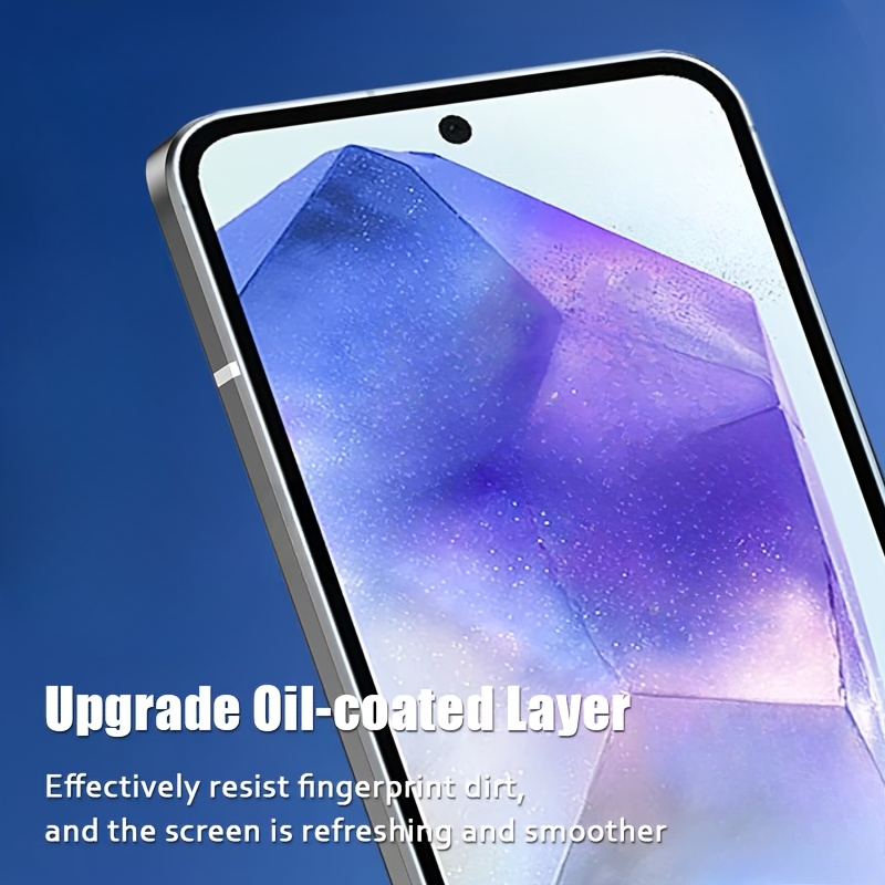 2Pcs Tempered Glass For Samsung Galaxy S25 S24 S23 Ultra S21 S22 Plus Screen Protector Bubble-Free Installation and Cleaning Kit