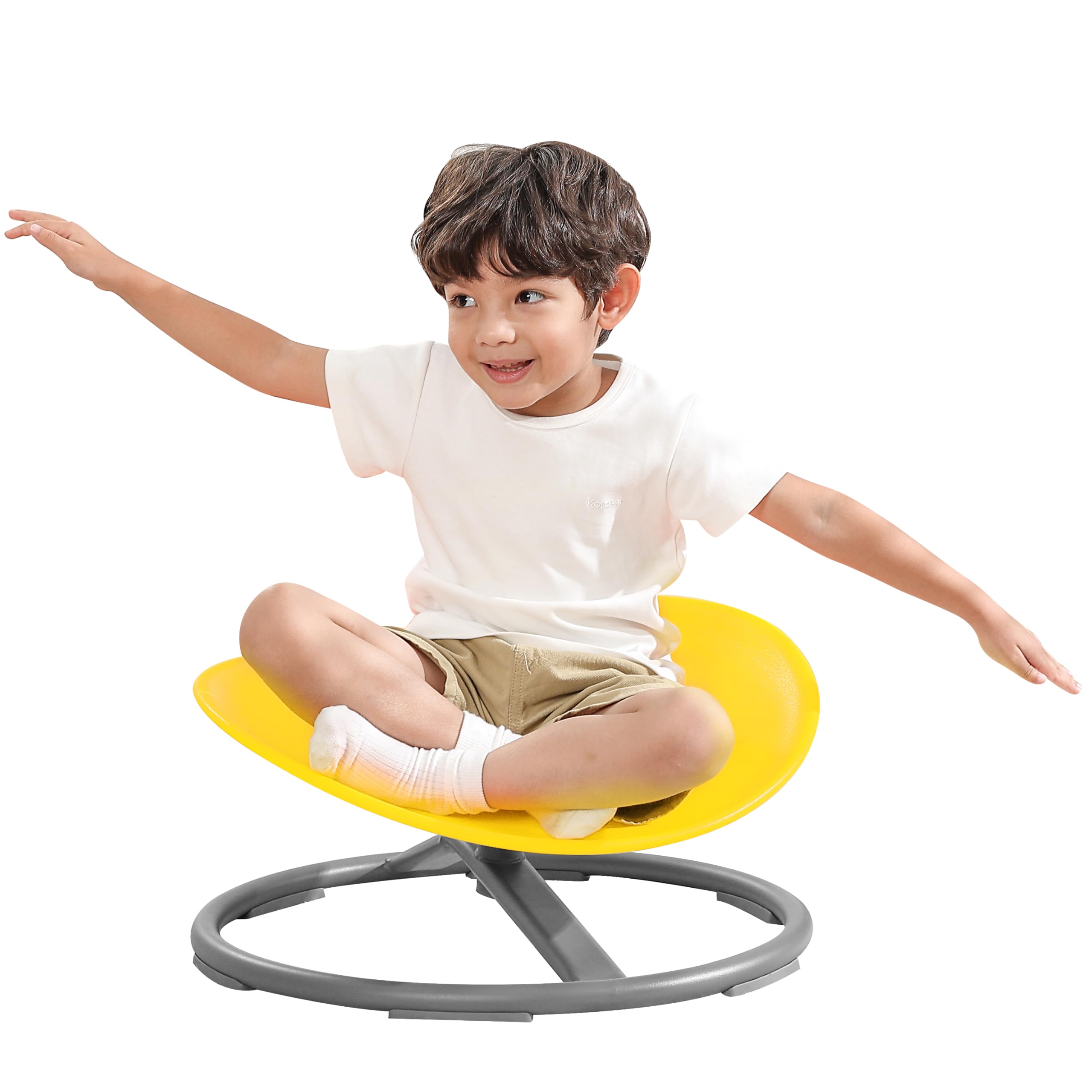 Sensory Swivel Chairs for Kids, Spinning Chair for Kids, Sit and Spin Sensory Toys, Training Body Coordination,Chairs Indoor Out