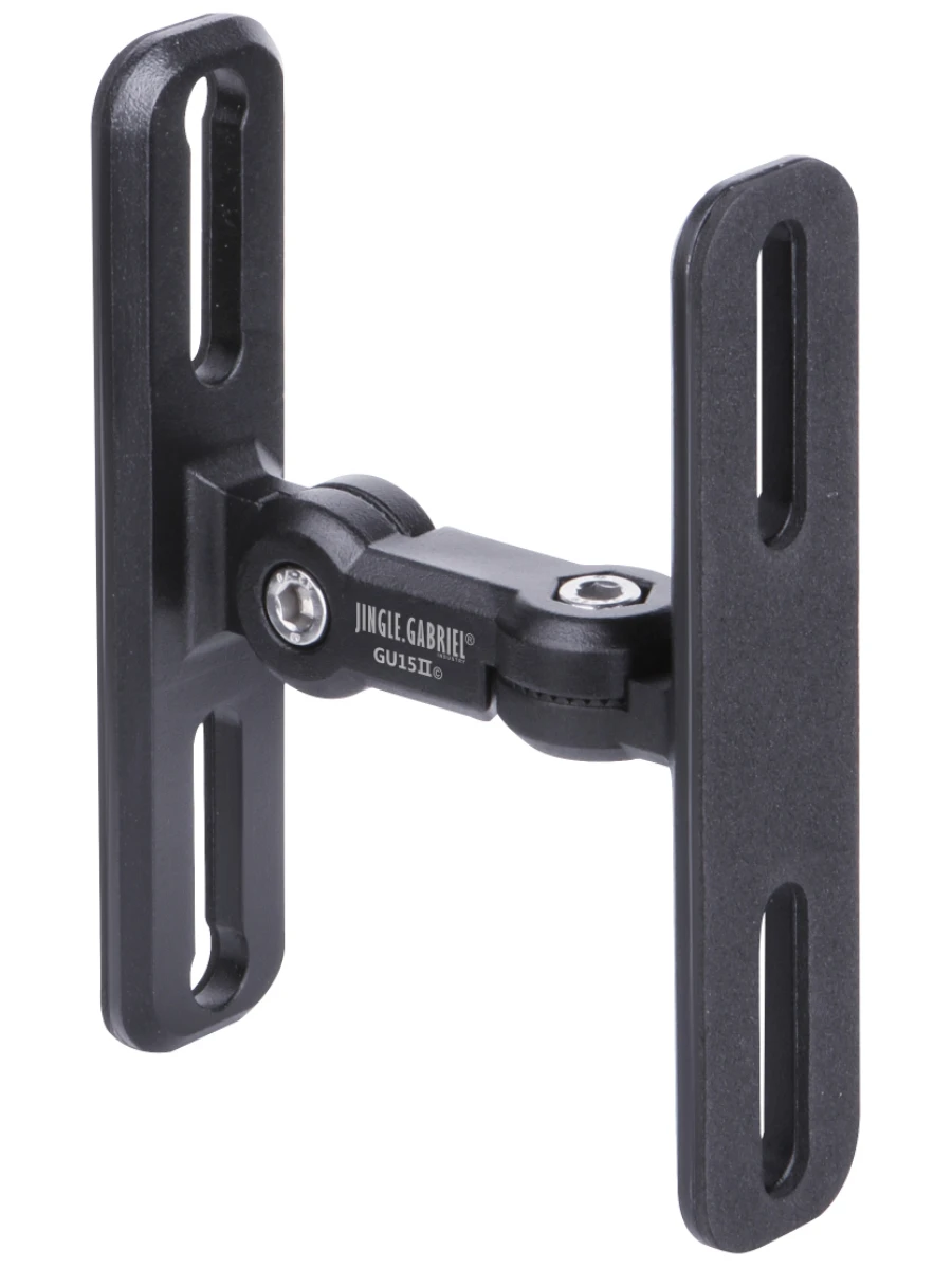 (1 Pasang) GU15 Universal Paduan Seng Kuat Kualitas Super Suara SPEAKER DINDING Bracket Mount 15Kg Kemiringan Putar Gerakan Penuh