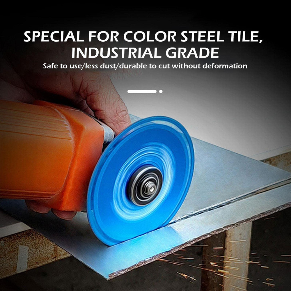 Hoja de sierra de corte multifuncional compuesta, hoja de sierra ultrafina de 110/125mm, disco de corte de vidrio para azulejos de cerámica para amoladora angular