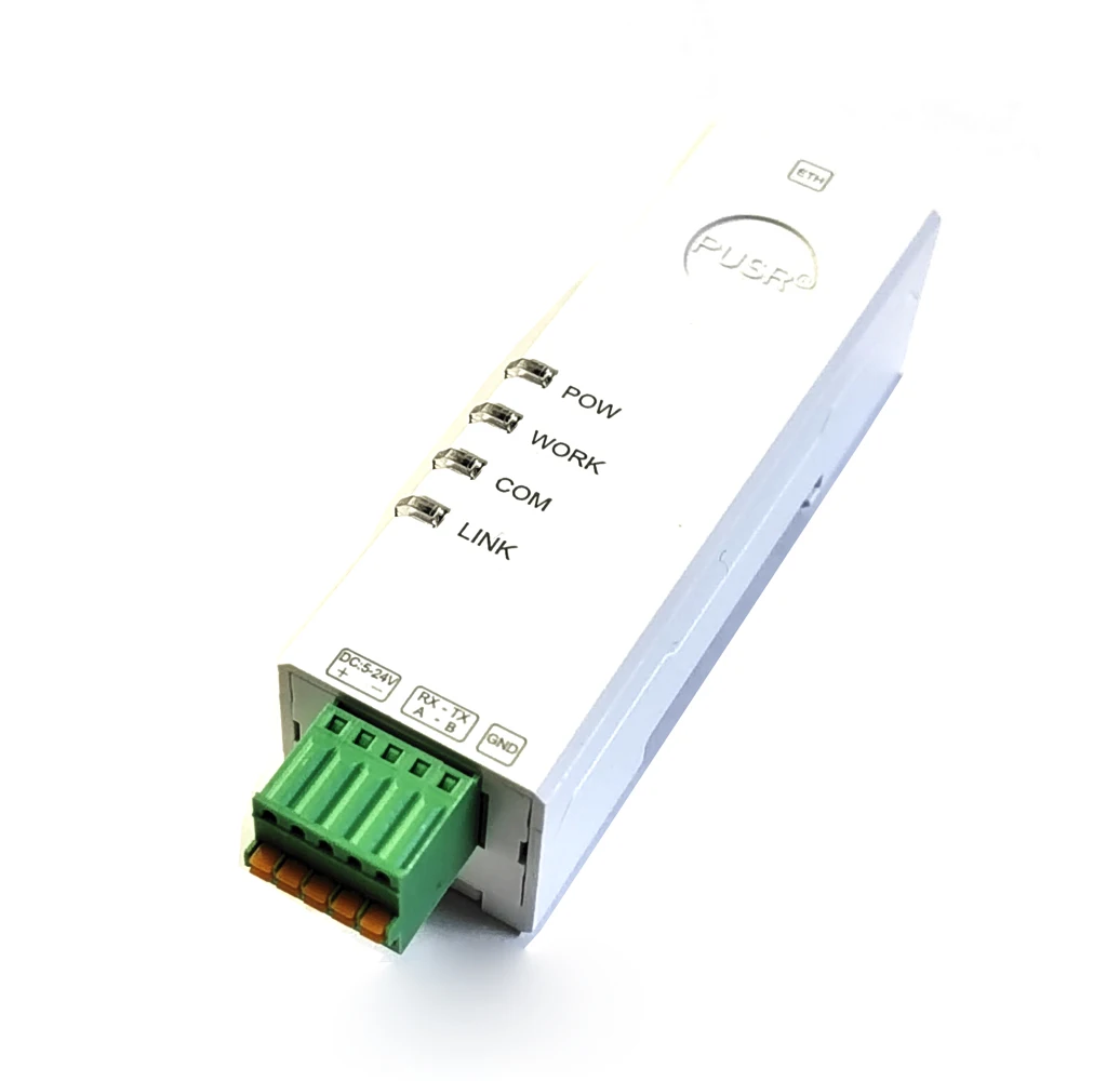 RS485!!!!! RS485 ไปยังอีเธอร์เน็ต Modbus เกตเวย์เซิร์ฟเวอร์อนุกรม Modbus RTU ไปยัง TCP USR-DR134