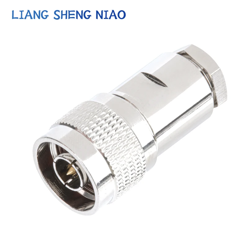 Conector macho de montaje de cobre puro tipo N macho 5D-FB, 50-3-5-7-9N, NJ-7 macho, conector NJ, L16-J