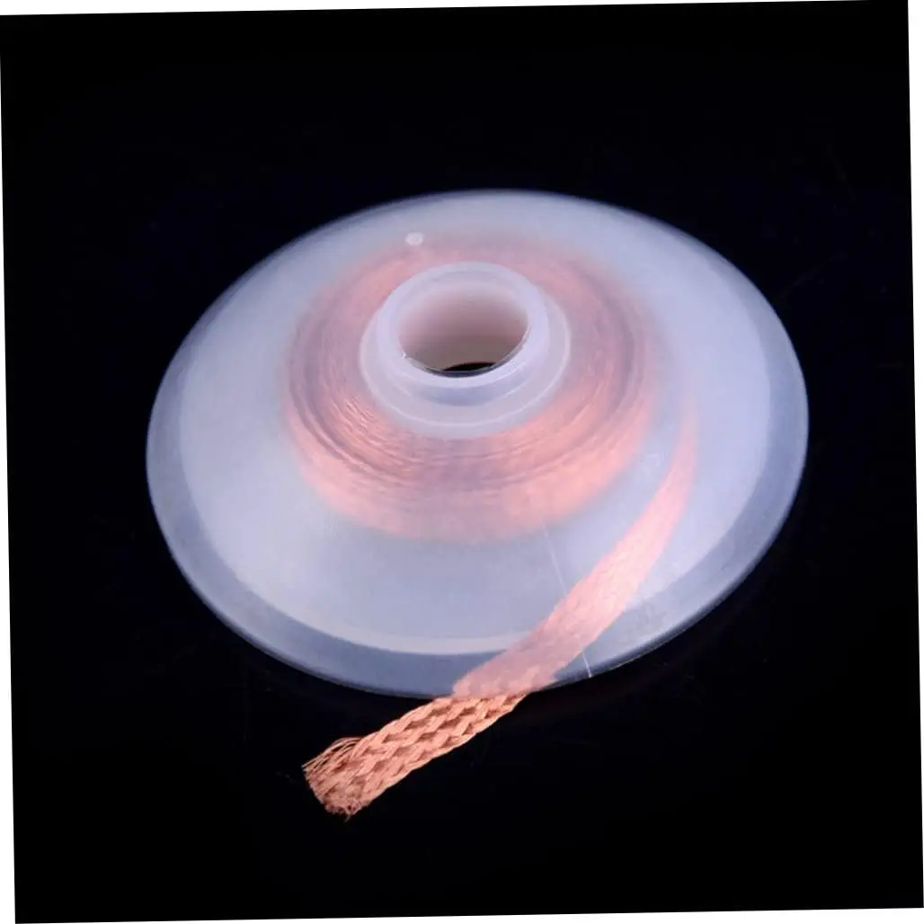 3M long 1.5-3.5mm wide desoldering wire, desoldering tape, no-clean desoldering wire for PCB and electrical repair