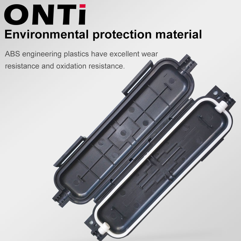 ONTI 10 шт. FTTH Drop коробка для защиты оптического волокна Кабель Rotection коробка с SC Тип адаптера Водонепроницаемая защищенная коробка