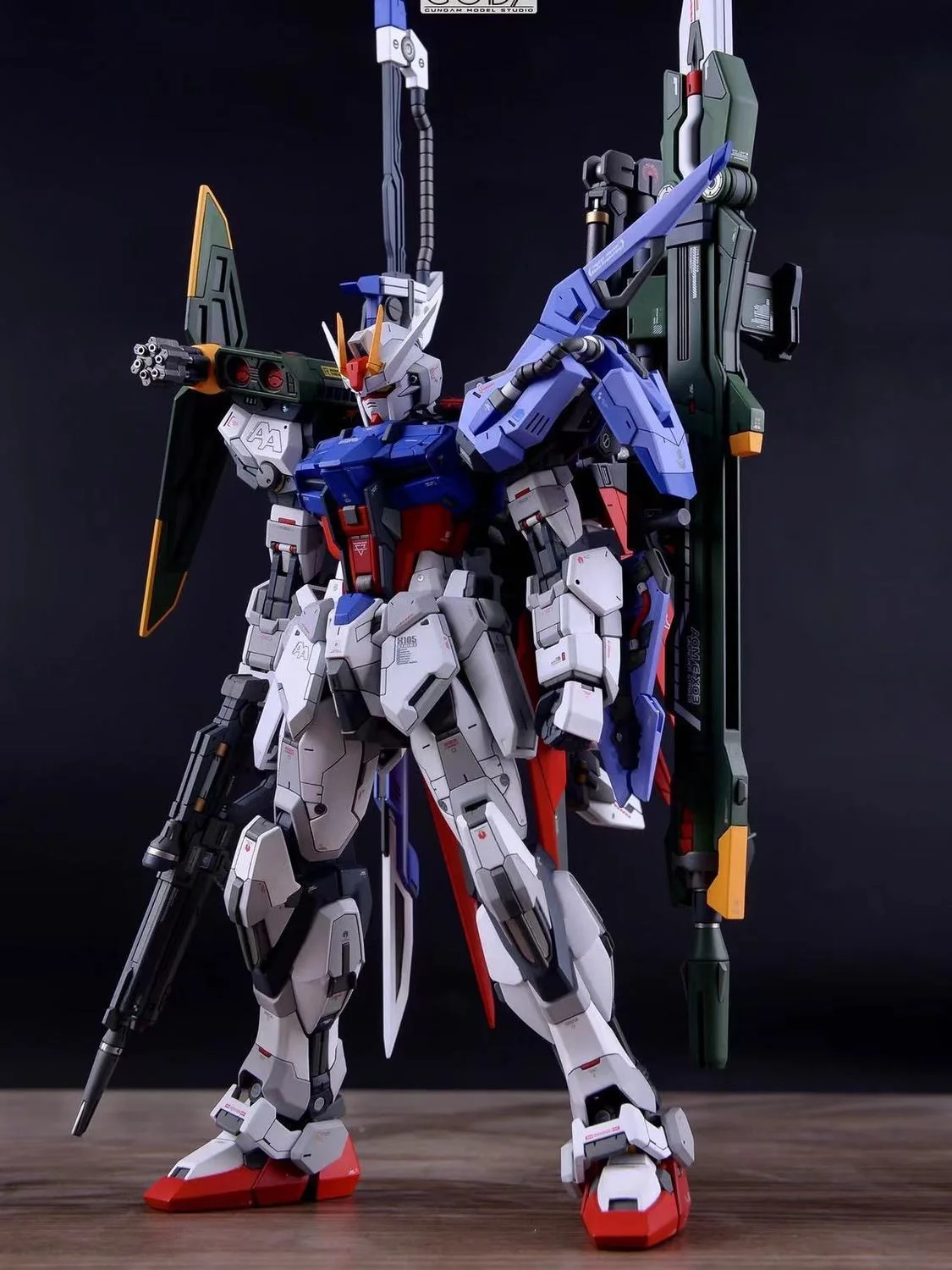Anime Figuur magie HG perfecte aanval montage 1/144 model animatie perifere figuur cadeau ornament robot krijger Actiefiguren