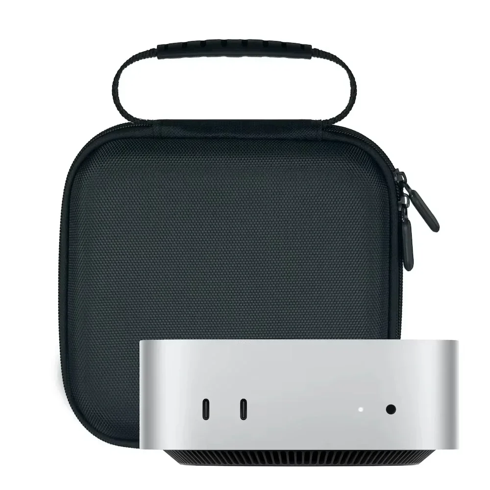 กระเป๋าป้องกันแบบพกพาสําหรับ Apple Mac Mini M4/M4 Pro 2024 กันกระแทกกระเป๋าเดินทาง Anti-Scratch สําหรับ Mac