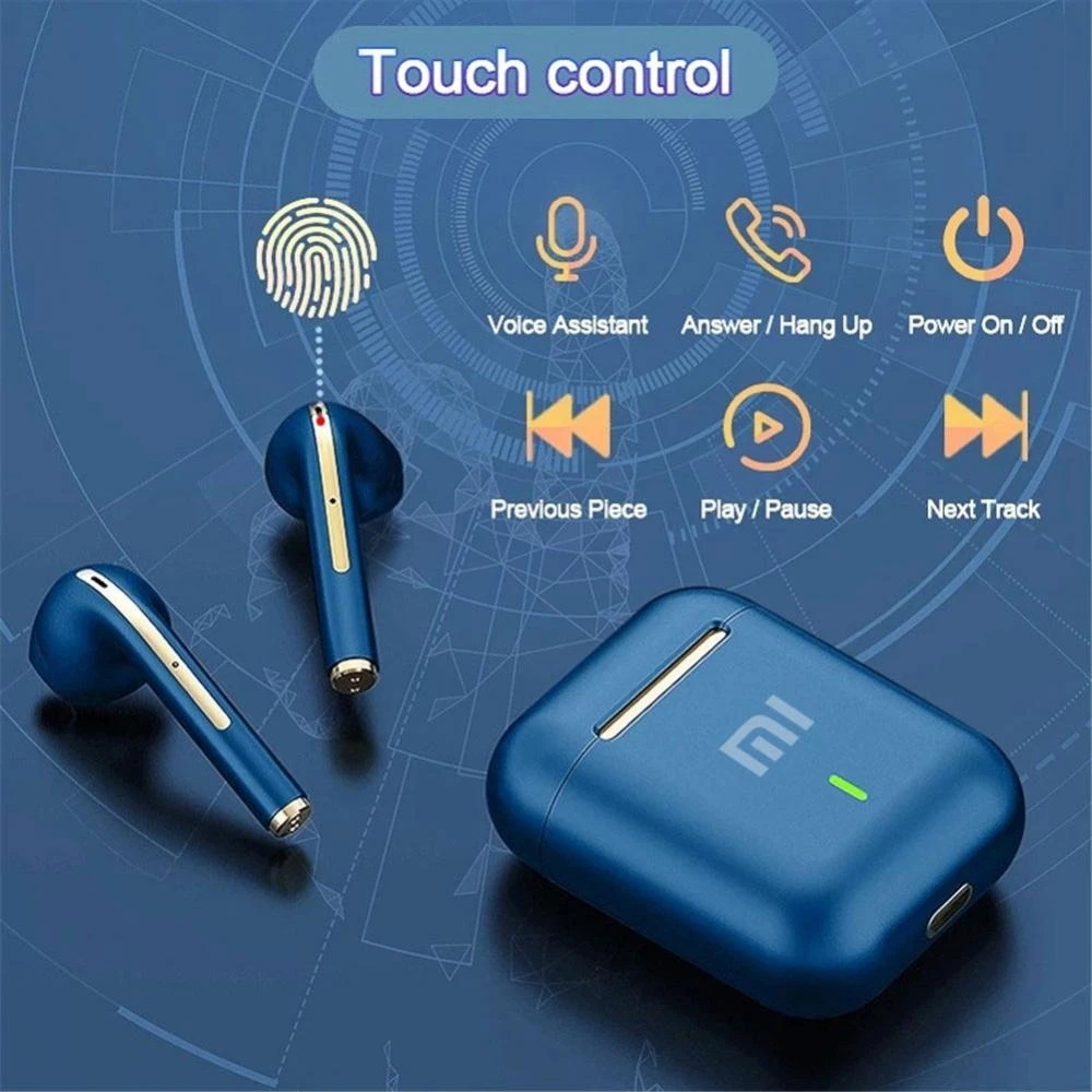 Xiaomi J18 casque Bluetooth sans fil HiFI dans l'oreille microphone stéréo tactile étanche TWS casque de jeu antibruit
