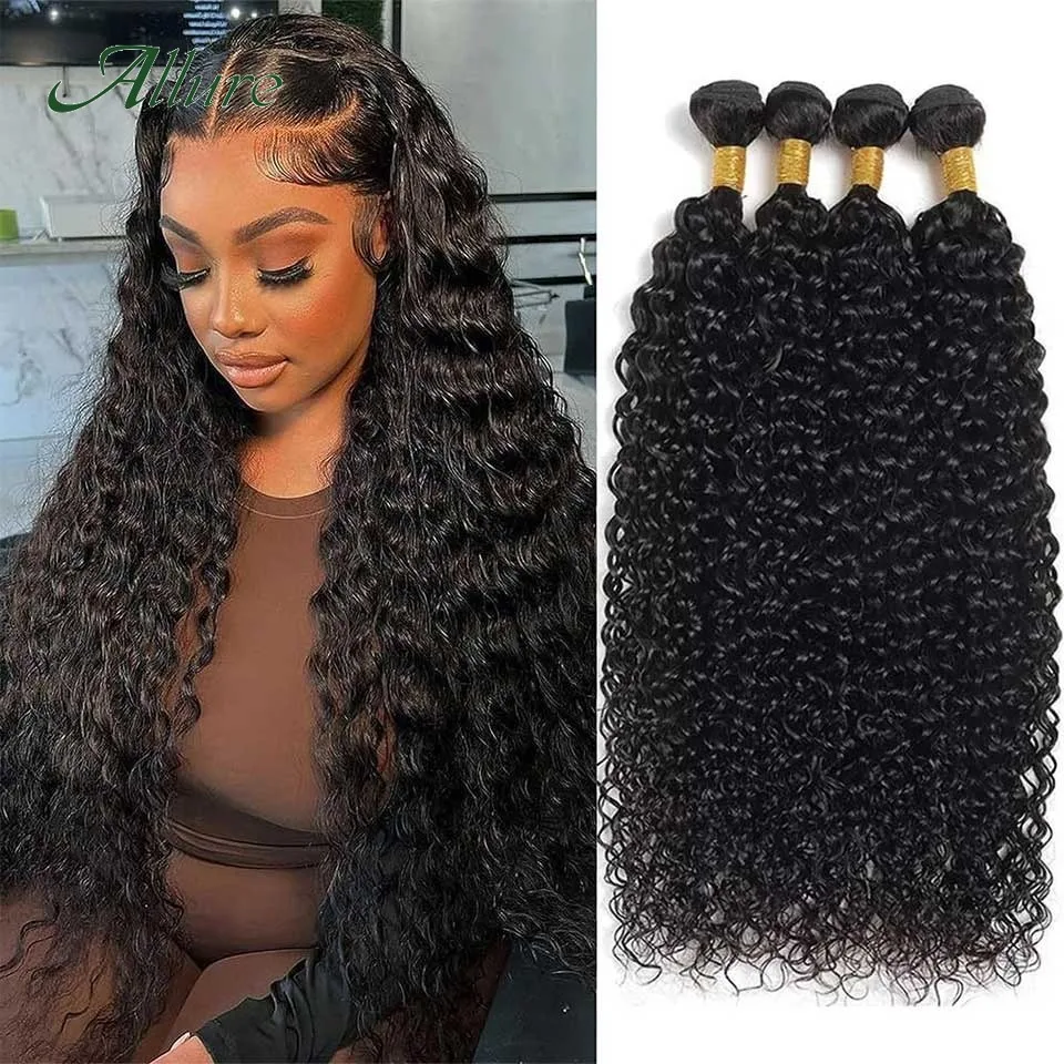 Brasilianisches Haar Verworrene Lockige Bundles Menschliches Haar Weben Natürliche Farbe 1//3/4 Bundles Jerry Lockige Bundles Menschliches Haar Extensions
