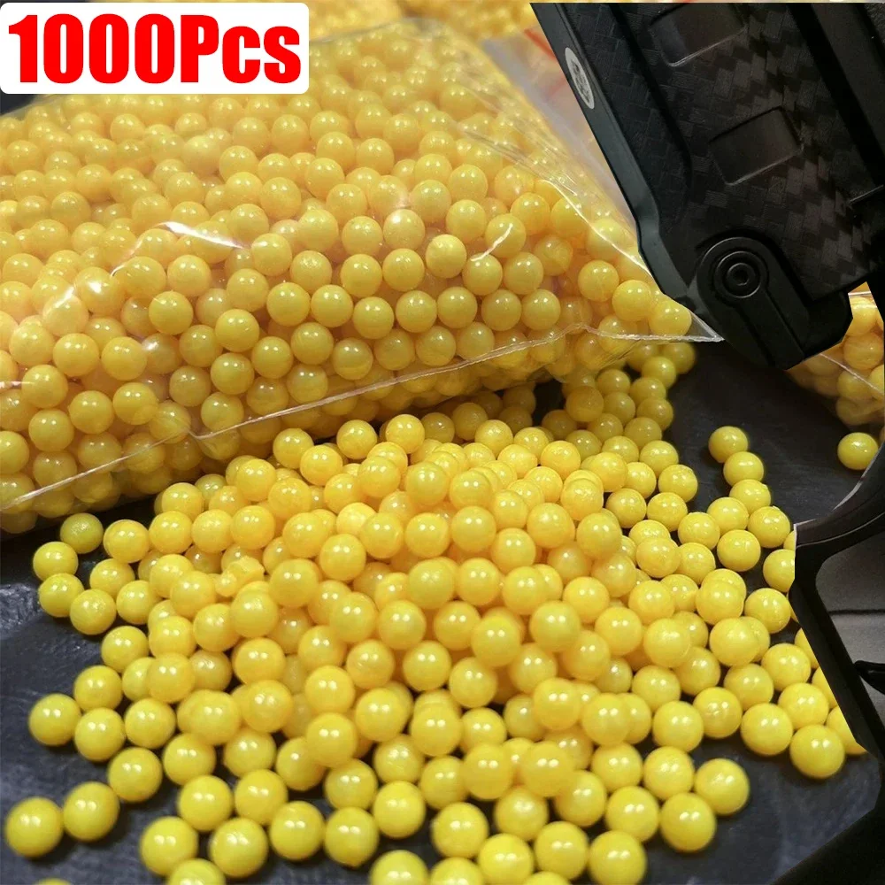 1000 sztuk/paczka Airsoft BB Balls Paintball 0.12g 6mm BBs pociski Strikeball plastikowe amunicja karabin myśliwski pistolet Strike Bullet