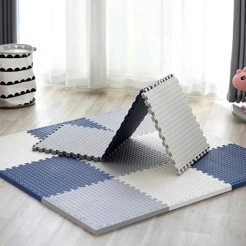 子供用の厚いフォームフロアマット,床,這う,登山,家庭,寝室,リビングルーム用の4ユニット