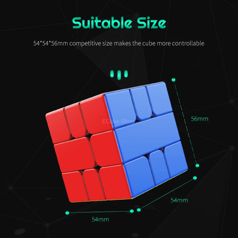 [ECube] YJ MGC SQ1 Magnetyczna kostka prędkości SQ-1 Magiczna kostka Puzzle YongJun MGC Seria Square 1, nauka edukacyjna Zabawki dla dzieci Gra
