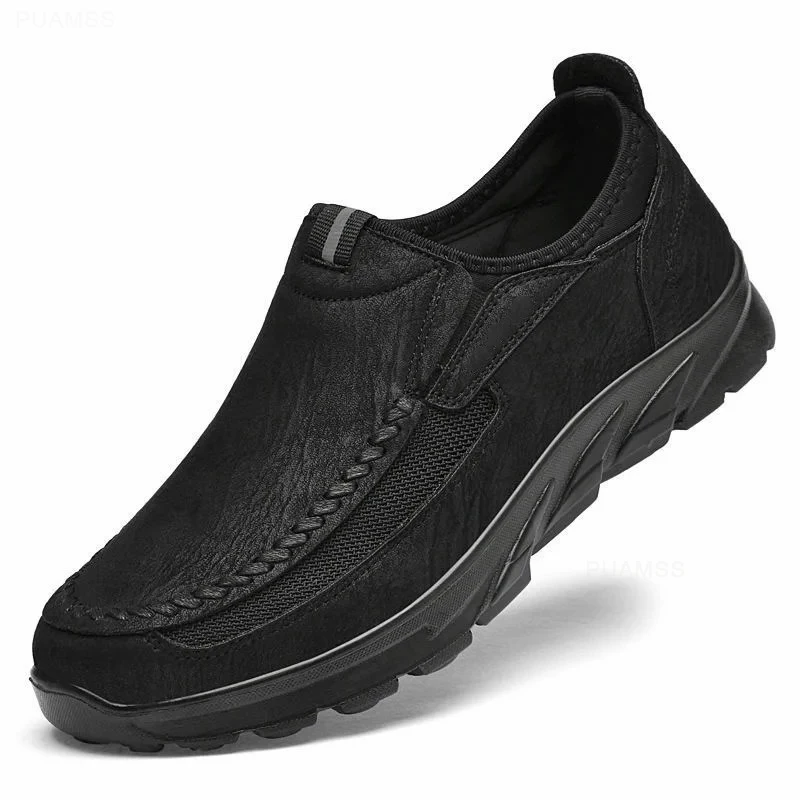 Männer Casual Schuhe Atmungs Loafers Turnschuhe 2021 Neue Mode Komfortable Flache Handgemachte Retro Freizeit Müßiggänger Schuhe Männer Schuhe